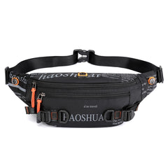 HAOSHUAI 5132 Outdoor Men Waist Bag Sports Running Chest Bag, 5132 Camouflage, 5132 Dark Blue, 5132 Black, 5132 Army Green, 5132 Dark Green