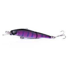 HENGJIA JM010 9cm 7g 2 Sections Bionic Bait With Beads Diving Mino Fake Bait, JM010 9cm 7g 6, JM010 9cm 7g 7, JM010 9cm 7g 8, JM010 9cm 7g 1, JM010 9cm 7g 2, JM010 9cm 7g 3, JM010 9cm 7g 4, JM010 9cm 7g 5
