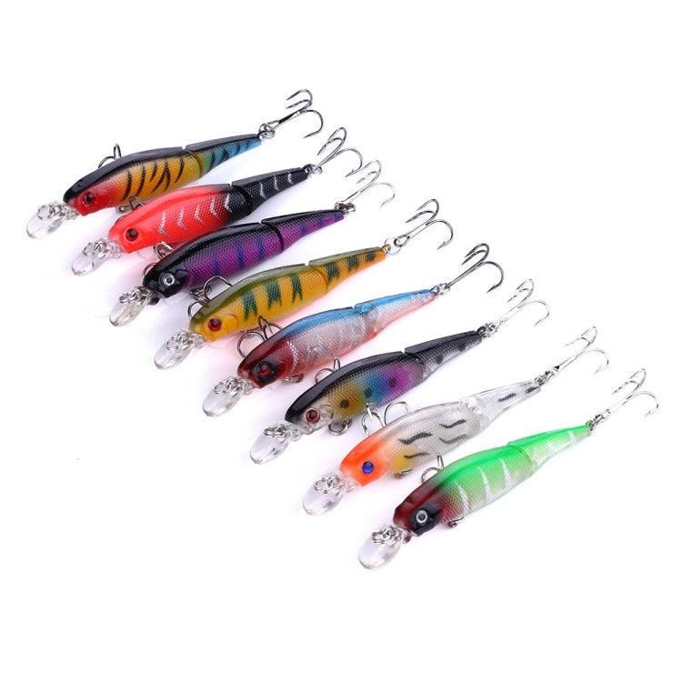 HENGJIA JM010 9cm 7g 2 Sections Bionic Bait With Beads Diving Mino Fake Bait, JM010 9cm 7g 6, JM010 9cm 7g 7, JM010 9cm 7g 8, JM010 9cm 7g 1, JM010 9cm 7g 2, JM010 9cm 7g 3, JM010 9cm 7g 4, JM010 9cm 7g 5