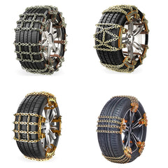 Car Tire Truck SUV Snow Winter Emergency Anti-Skid Chain, Style:, Field Type (Small), Field Type (Large)