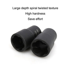 Car Tire Damaged Nut Non-slip Removal Socket Wrench Set, 4 In 1 Wrench Set