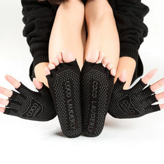 Non-slip Open Finger Yoga Sports Gloves+Five Finger Yoga Socks Set, Gloves+Socks Blue, Gloves+Socks Open Toe Black, Gloves+Socks Open Toe Gray, Gloves+Socks Open Toe Red, Gloves+Socks Open Toe Purple, Gloves+Socks Open Toe Blue, Gloves+Socks Black     ...