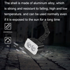 Bicycle Light USB Charging Outdoor LED Riding Lamp Set, Style:, Front Light, Tail Light, Front Light+Tail Light