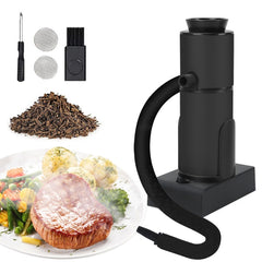 Kitchen Tool Handheld Smoke Detector Household Molecular Dishes Steak Salmon Smoker, SK303 Upgrade Model Black, SK303 Upgrade Model Silver, SK305B Black, SK305B Silver