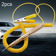 2pcs 6-24V Car Circuit Test Pen LED Multi Function Test Passing Test Light Test Light Test Pen, LED Spring Test Pen