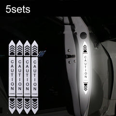 5sets Car Opening Door Anti-Collision Safety Warning Reflector, 5sets Diamond Yellow, 5sets Fluorescent Green, 5sets Diamond White, 5sets Diamond Red, 5sets Diamond Blue