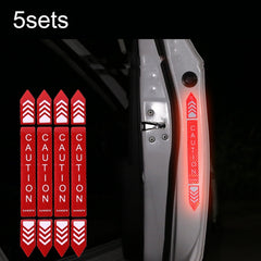 5sets Car Opening Door Anti-Collision Safety Warning Reflector, 5sets Diamond Yellow, 5sets Fluorescent Green, 5sets Diamond White, 5sets Diamond Red, 5sets Diamond Blue
