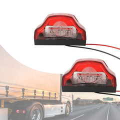2pcs MK-198 3LED Van / Truck / Trailer White Light License Plate Lamp, MK-198