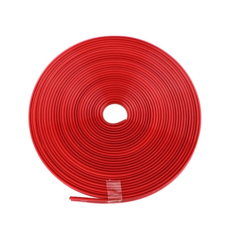 8m/roll Car Wheel General Sticker Modified Protection Sticker Anti-collision Strip, 1roll Purple, 1roll Blue, 1roll Orange, 1roll Gray, 1roll White, 1roll Black, 1roll Red, 1roll Pink