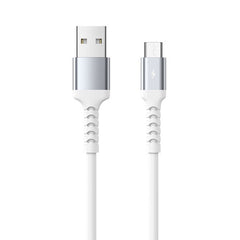 REMAX RC-C008 2.4A TPE Soft Anti-breakage Data Cable,Length 1m, USB To Micro USB, USB To 8 Pin