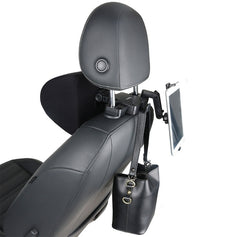 A09 5D Car Universal Adjustment U-shaped Memory Foam Headrest, U-shaped (Black), U-shaped (Gray), U-shaped (Brown), With Stand  (U-shaped)