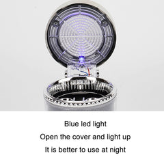 Car Air Conditioner Outlet Ashtray With LED Light, With LED Light