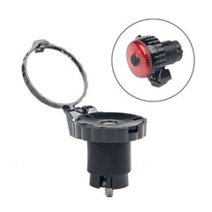 Bicycle Handlebar Folding Rearview Mirror, No Light, With Light