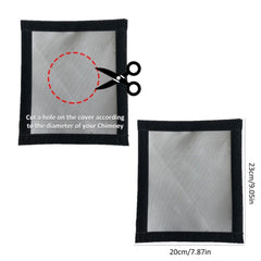 Tent Firewood Stove Chimney Fireproof Anti-Scalding Protective Cover