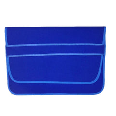 Neoprene Laptop Lining Bag Horizontal Section Flap Clutch Bag, 10 Inch