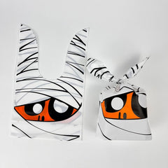 50pcs /Pack Halloween Packaging Bags Candy Snacks Treat Bags, 13.5x22cm