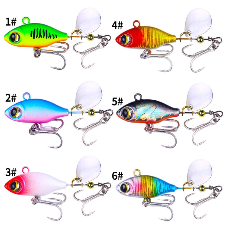 HENGJIA Submerged VIB Fake Lures Sequin Lures, 5.8cm 14g