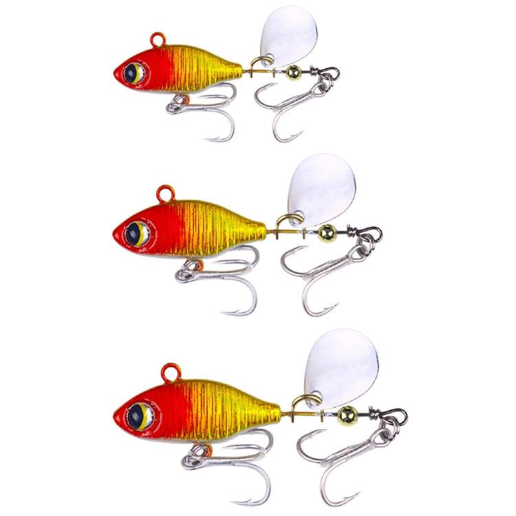 HENGJIA Submerged VIB Fake Lures Sequin Lures, 5.8cm 14g