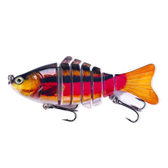 HENGJIA JM062 7 Section Fish Fake Lures VIB Minnow Fishing Lures, JM062 (6), JM062 (7), JM062 (8), JM062 (9), JM062 (10), JM062 (11), JM062 (1), JM062 (12), JM062 (2), JM062 (13), JM062 (3), JM062 (14), JM062 (4), JM062 (5)
