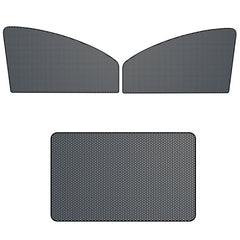Car Sunshade Magnetic Iron Reflective Mesh Gauze Sunscreen Heat Insulation Sunshade Baffle, Front Window Driving, Front Window Co-driving, Rear Window Square
