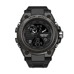 SANDA 739 Multifunctional Waterproof Sports Watch Chronograph Calendar Alarm Night Light Watch