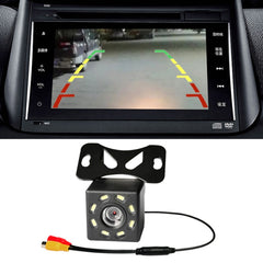 R0003 LED Fill Light External Reversing Video Camera HD Night Vision CCD Car Camera, 8 LED Lamp P System, 12 LED Lamp P System, 12 LED Lamp N System