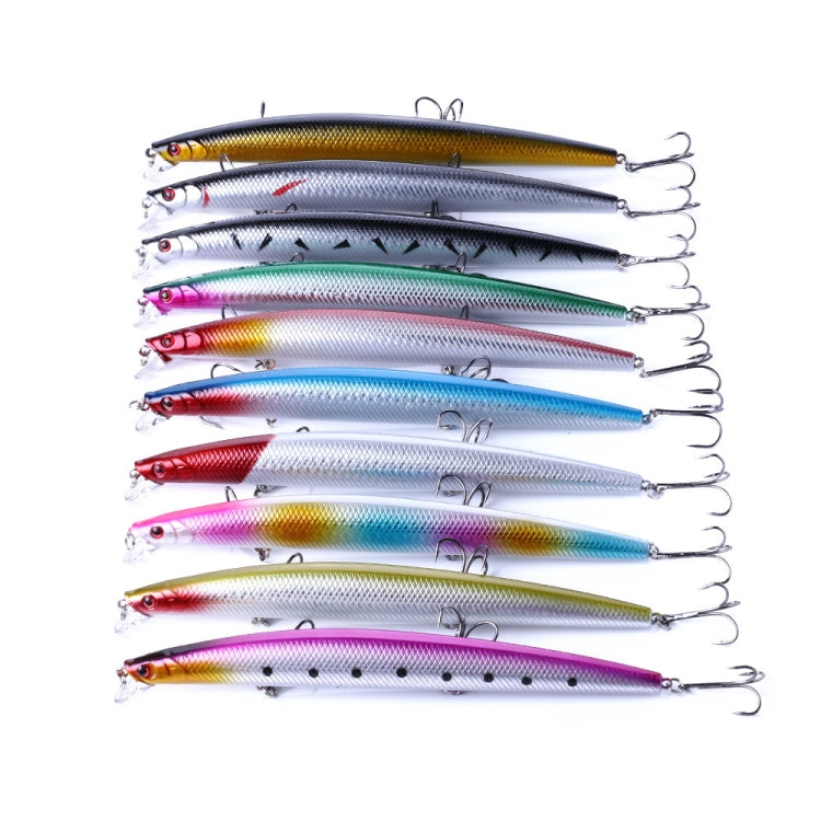 HENGJIA MI101 18cm 26g Long-distance Casting Sea Fishing Fake Lures Minnow Baits, MI101 (2), MI101 (3), MI101 (4), MI101 (6), MI101 (7), MI101 (8), MI101 (9), MI101 (10), MI101 (5), MI101 (1), MI101 (10 Colors)