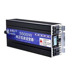 XINBOKE High Power Household Car Sine Wave Inverter, 24V 5500W To 220V 2500W(LCD Display), 48V 5500W To 220V 2500W(LCD Display), 60V 5500W To 220V 2500W(LCD Display), 72V 5500W To 220V 2500W(LCD Display)