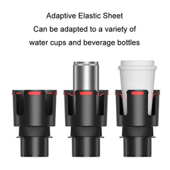 2 in 1 Car Center Console Water Cup Holder Multi-purpose Storage Box