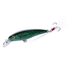 HENGJIA MI094 Simulation Laser Fake Lures Minnow Fishing Baits, 1, 2, 3, 4, 5, 6, 7, 8, 9, 10, 10 Colors Boxed