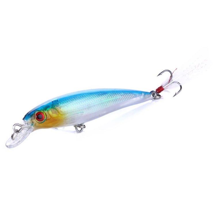 HENGJIA MI094 Simulation Laser Fake Lures Minnow Fishing Baits, 1, 2, 3, 4, 5, 6, 7, 8, 9, 10, 10 Colors Boxed
