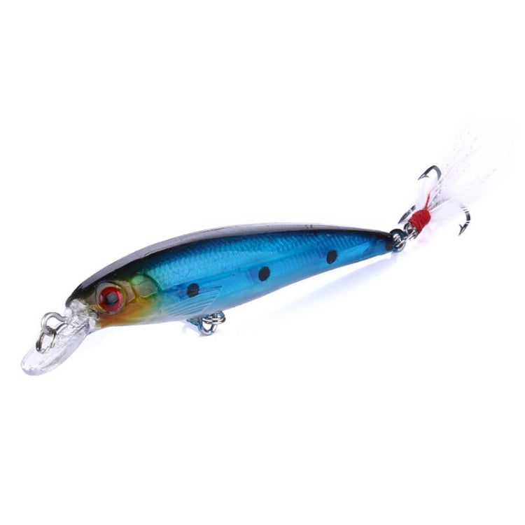 HENGJIA MI094 Simulation Laser Fake Lures Minnow Fishing Baits, 1, 2, 3, 4, 5, 6, 7, 8, 9, 10, 10 Colors Boxed
