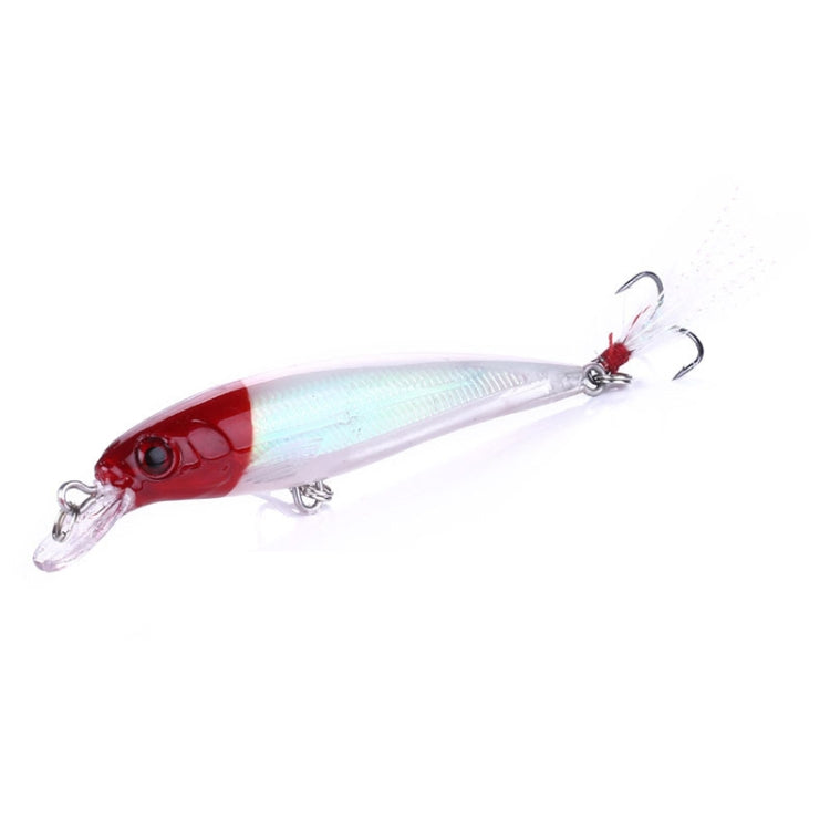HENGJIA MI094 Simulation Laser Fake Lures Minnow Fishing Baits, 1, 2, 3, 4, 5, 6, 7, 8, 9, 10, 10 Colors Boxed