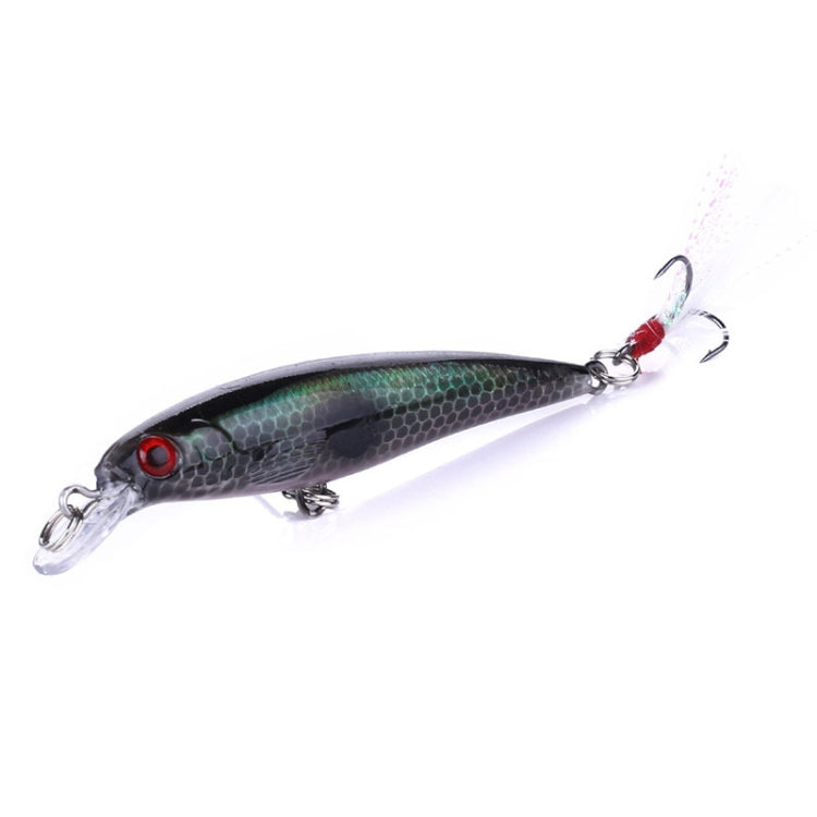 HENGJIA MI094 Simulation Laser Fake Lures Minnow Fishing Baits, 1, 2, 3, 4, 5, 6, 7, 8, 9, 10, 10 Colors Boxed