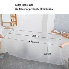 1pack Disposable Bath Bag Thickened Bath Tub Wood Barrel SPA Plastic Bag Film