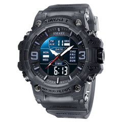 SMAEL 8049 Waterproof Sports Watch Men Multi-function Night Light Electronic Watch