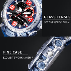 SMAEL 1921 Outdoor Sports Waterproof Men Luminous Time Watch Electronic Watch