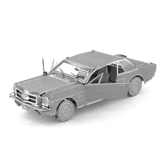 3D Three-dimensional Metal Car Assembly Model DIY Puzzles Toy, 1908 T-shaped Cars, 1965 Mustang, Kart, BZS G500, Cable Car, Taxi, Fire Truck, Bullet Train, Nissans Coupe, D51 Train Head, KMK F450, Sportcar, Half-track Motorcycle, Rocket Launcher       ...