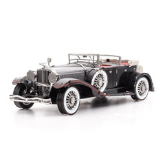 3D Three-dimensional Metal Car Assembly Model DIY Puzzles Toy, Armored Car, 1935 J-type Car, Time Machine, H2R Motorcycle, Jeep, Monster Truck