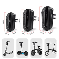 WILD MAN  ES8X Electric Scooter Bicycle Fast Disassembly Hanging Bag EVA Hard Shell Bag, Fast Disassembly 2L, Fast Disassembly 3L, Fast Disassembly 4L