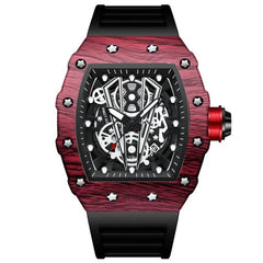 BINBOND B6577 Barrel Shape 30m Waterproof Sports Quartz Watch
