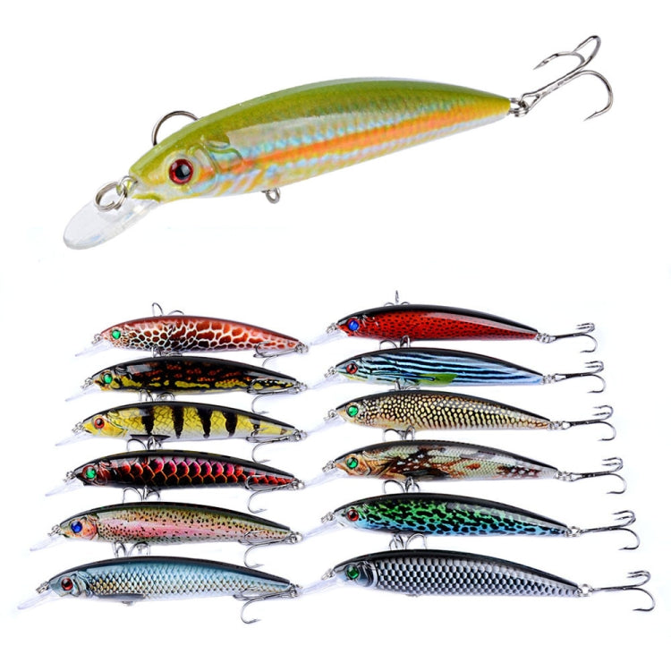 LB106 11cm/11.5g Lure Painted Bionic Fishing Bait Plastic Hard Bait, 1, 2, 3, 4, 5, 6, 7, 9, 10, 11, 12, 13, 14, 15, 16, 17