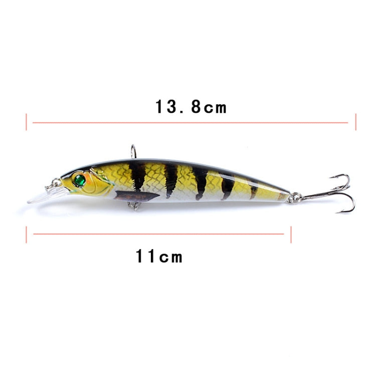 LB106 11cm/11.5g Lure Painted Bionic Fishing Bait Plastic Hard Bait, 1, 2, 3, 4, 5, 6, 7, 9, 10, 11, 12, 13, 14, 15, 16, 17