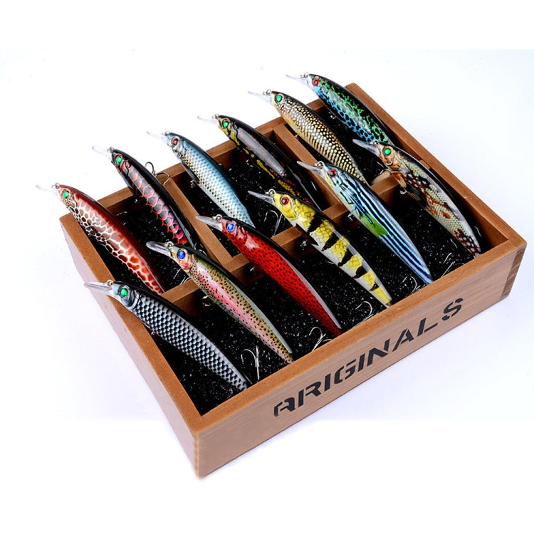 LB106 11cm/11.5g Lure Painted Bionic Fishing Bait Plastic Hard Bait, 1, 2, 3, 4, 5, 6, 7, 9, 10, 11, 12, 13, 14, 15, 16, 17
