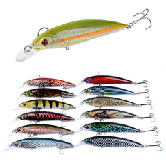 LB106 11cm/11.5g Lure Painted Bionic Fishing Bait Plastic Hard Bait, 18