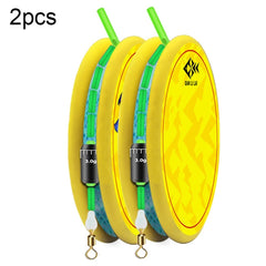 2pcs Outdoor Fishing Anti-tangle Spotted Invisible Line Set with Scale, 3.6m
