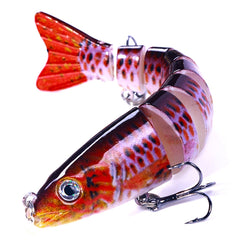 HENGJIA JM064 Multi-section Fish Minnow Bionic Fake Lures Sea Fishing Sinking Lures, JM064 (9), JM064 (10), JM064 (11), JM064 (1), JM064 (12), JM064 (2), JM064 (3), JM064 (4), JM064 (5), JM064 (6), JM064 (7), JM064 (8)