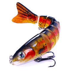 HENGJIA JM064 Multi-section Fish Minnow Bionic Fake Lures Sea Fishing Sinking Lures, JM064 (3), JM064 (4), JM064 (5), JM064 (6), JM064 (7), JM064 (8), JM064 (9), JM064 (10), JM064 (11), JM064 (1), JM064 (12), JM064 (2)