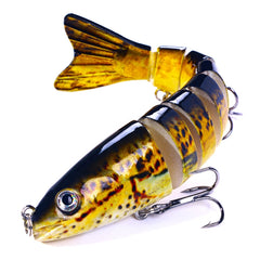 HENGJIA JM064 Multi-section Fish Minnow Bionic Fake Lures Sea Fishing Sinking Lures, JM064 (9), JM064 (10), JM064 (11), JM064 (1), JM064 (12), JM064 (2), JM064 (3), JM064 (4), JM064 (5), JM064 (6), JM064 (7), JM064 (8)