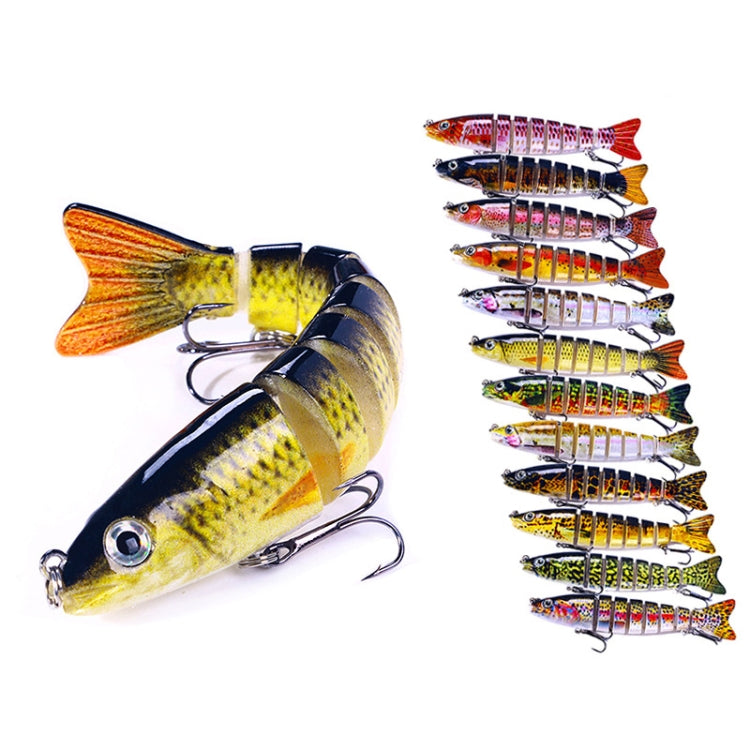 HENGJIA JM064 Multi-section Fish Minnow Bionic Fake Lures Sea Fishing Sinking Lures, JM064 (6), JM064 (7), JM064 (8), JM064 (9), JM064 (10), JM064 (11), JM064 (1), JM064 (12), JM064 (2), JM064 (3), JM064 (4), JM064 (5)